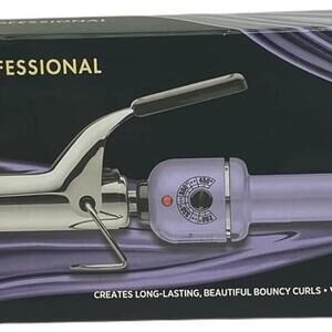 Hot Tools Professional Curling Iron/Wand 1" Titanium Barrel 450 Degree Purple